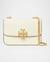 Tory Burch Eleanor Small Convertible Leather Shoulder Bag In Warm White