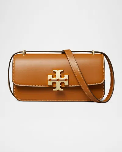 Tory Burch Eleanor Small Convertible Leather Shoulder Bag In Whiskey