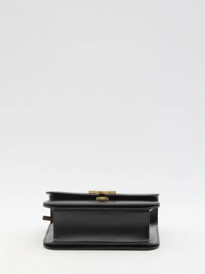 Tory Burch Eleanor Small Convertible Shoulder Bag In Black