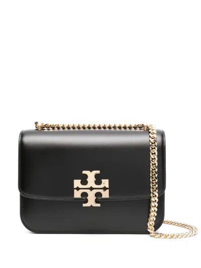 Tory Burch Eleanor Small Convertible Shoulder Handbag In Black