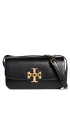 Tory Burch Eleanor Small Leather Shoulder Bag In Black