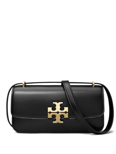 Tory Burch Eleanor Small Leather Crossbody Bag In Black