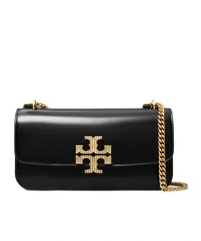 Tory Burch Eleanor Small Rectangular Shoulder Bag In Black