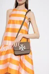 Tory Burch Eleanor Small Convertible Shoulder Bag In Brown