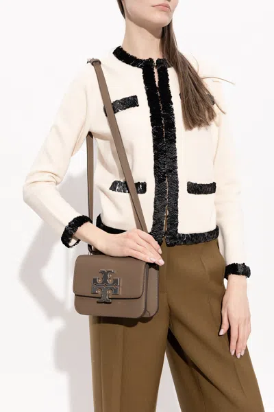 Tory Burch ‘eleanor Small' Shoulder Bag In Brown