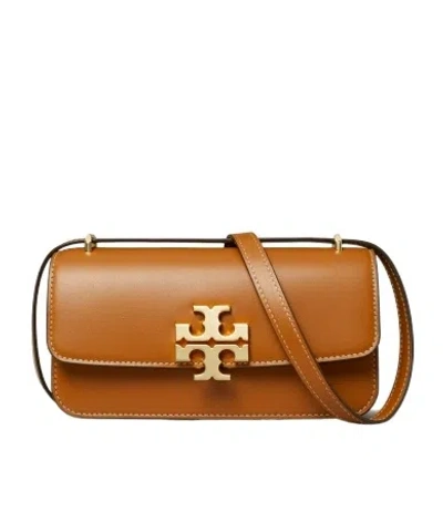 Tory Burch Eleanor Small Shoulder Bag In Brown