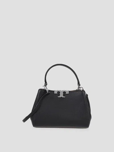 Tory Burch Eleanor Soft Mini Satchel In Black