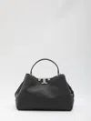 Tory Burch Eleanor Soft Satchel In Black
