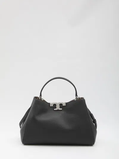 Tory Burch Eleanor Soft Satchel In Black
