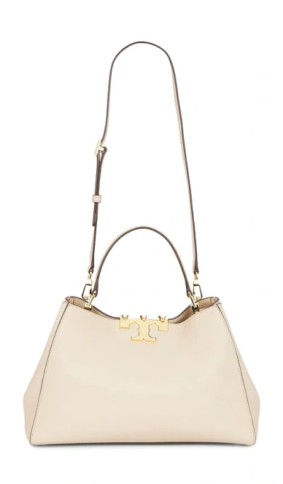 Tory Burch Eleanor Soft Satchel In Neutral