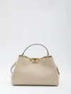 Tory Burch Large Eleanor Leather Tote Bag In Neutral