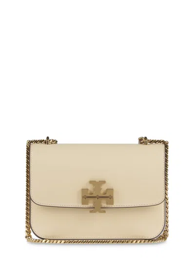 Tory Burch Eleanor Spazzolato Small Convertible Shoulder Bag In Neutral
