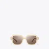 Tory Burch 51mm Polarized Square Sunglasses In Multi