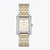 Tory Burch Eleanor Watch In Ivory/two-tone