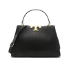 Tory Burch Eleanor Satchel In Black