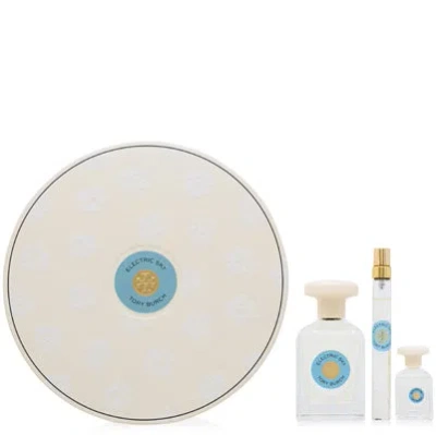 Tory Burch Electric Sky 3-piece Fashion Gift Set In Transparent