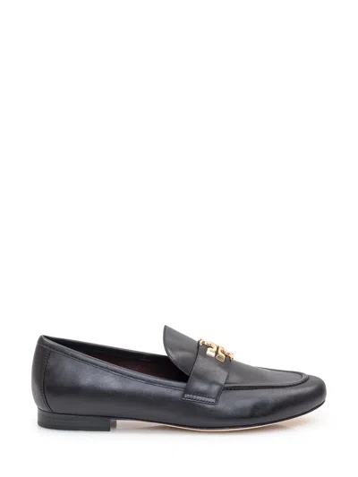Tory Burch Elegant Bovine Leather Loafers In Black