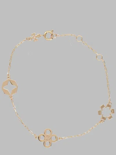 Tory Burch Gold Clover Chain Bracelet