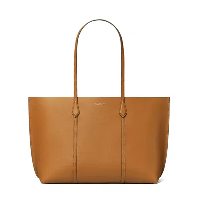 Tory Burch Elegant Handcrafted Tote Handbag In Brown