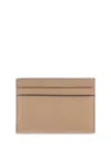 Tory Burch Elegant Mini Card Case In Soft Cement