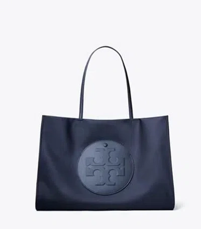 Tory Burch Elegant Mini Tote Handbag In New Navy