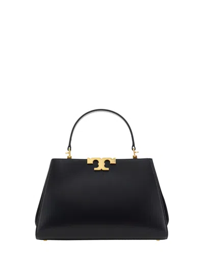 Tory Burch Eleonor Satchel Handbag In Black