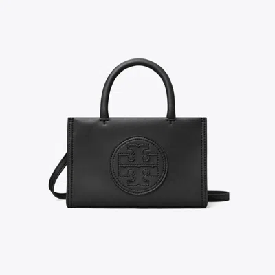 Tory Burch Mini Ella Bio Tote In Black