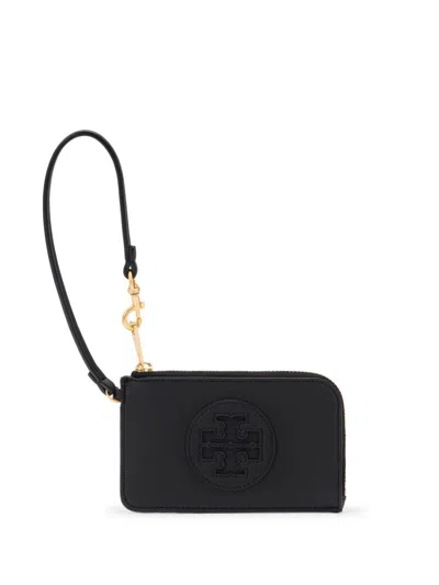 Tory Burch Ella Bio Card Wallet In Schwarz