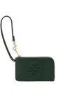 Tory Burch Ella Bio Cardholder In Green