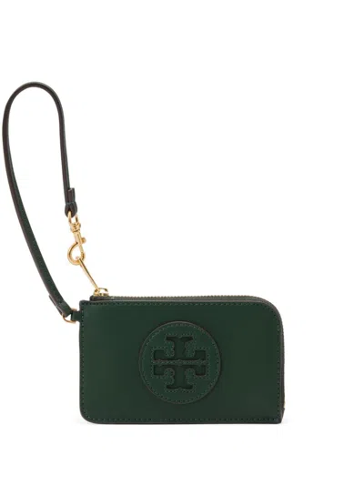 Tory Burch Ella Bio Cardholder In Green