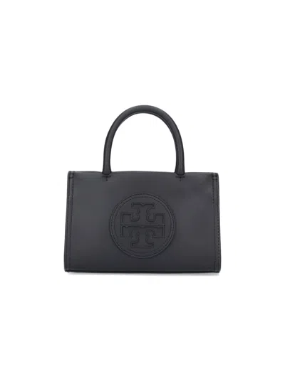 Tory Burch Ella Bio Mini Tote Bag In Black