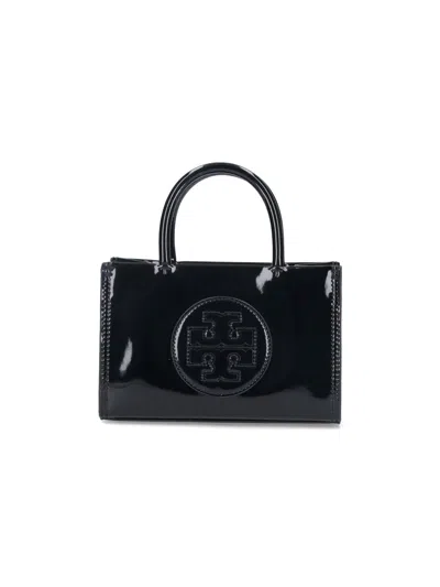 Tory Burch "ella Bio" Mini Bag In Black  