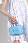 Tory Burch Mini Ella Bio Tote In Blue