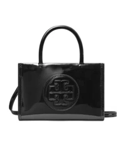 Tory Burch Ella Bio Mini Tote In Black