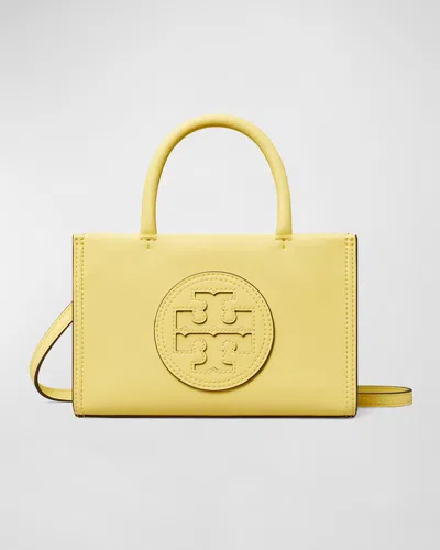 Tory Burch Ella Bio Mini Tote In Vintage Lemon