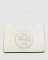 Tory Burch Ella Bio Mini Tote In Warm White