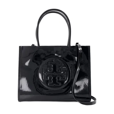 Tory Burch Ella Bio Small Shopper Bag In Black