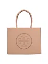 Tory Burch Neutral Ella Bio Small Faux-leather Tote Bag In Neutrals