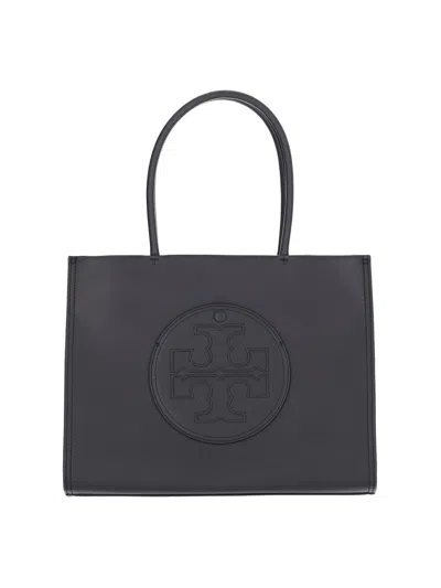 Tory Burch Small Ella Tote Bag In Black