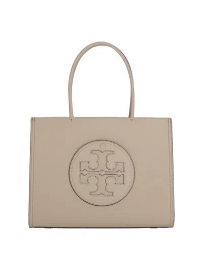 Tory Burch Ella Bio Small Tote Bag In Clay