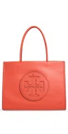 TORY BURCH ELLA BIO SMALL TOTE POPPY RED