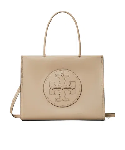 Tory Burch Small Ella Tote Bag In Neutrals