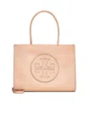 Tory Burch Mini Ella Bio Tote In Beige