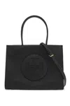 Tory Burch Ella Eco-friendly Tote Bag Made Of In Black