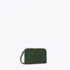 Tory Burch Ella Bio Zip Card Case In Basil