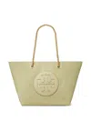 Tory Burch Ella Chain Tote Bag In Beige