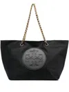 TORY BURCH ELLA CHAIN NYLON TOTE BAG