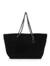 Tory Burch Ella Chain Shoulder Bags Black