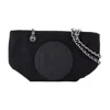 Tory Burch Ella Chain Small Crossbody In Black