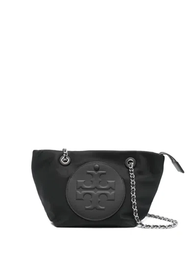 Tory Burch Ella Chain-strap Shoulder Bag In Black